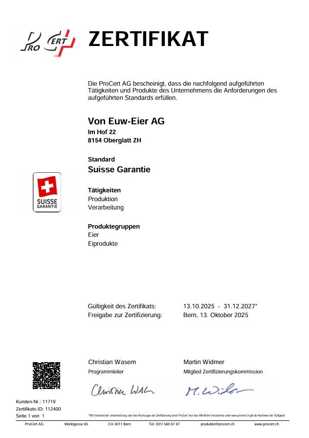 zertificat